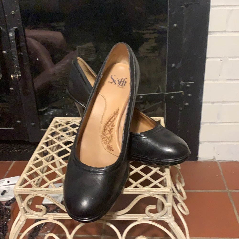 Sofft Brand Black Dress Pumps